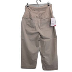 Isabel Maternity‎ by Ingrid & Isabel Pants Full Panel all Trimesters Tan Size L